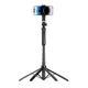 Монопод-трипод, штатив 1.8 м для телефона, Gopro, камеры с пультом A17 Long |Bluetooth, 1.8М| Черный - изображение 4