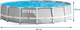 Basen stelażowy Intex 457 x 107 cm 12 w 1 26724 (6941057414379) - obraz 7