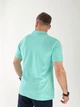 Чоловіча бавовняна футболка-поло Uaclothes S Ментоловий (like33234-134481351) - зображення 6