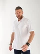 Чоловіча бавовняна футболка-поло Uaclothes XL Білий (like33232-134461354) - зображення 2