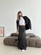 Жіноча шовкова максі спідниця Uaclothes 46-48 Чорний (like33288-135041350) - изображение 2