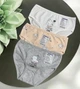 Комплект 3шт трусы слип для девочки хлопок Baykar р 3 122-128 см 5-6 лет арт 5874 Cat - изображение 2
