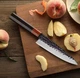 Японський ніж Santoku у подарунковій упаковці TURWHO 5,5" універсальний (X50Cr15MoV Steel"5,5) - зображення 1