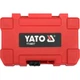 Набір насадок викруткових ударних Yato Sl/ PH/ PZ/ Torx + торцеві 6/8/10 з тримачем 1/4" 54 елементи (YT-04617) - зображення 4