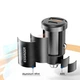 Автомобільний зарядний пристрій 30W Essager ECCAC-TL01 Gyroscope Mini Charger USB-A + Type-C Black - зображення 5