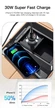 Автомобільний зарядний пристрій 30W Essager ECCAC-TL01 Gyroscope Mini Charger USB-A + Type-C Black - зображення 7