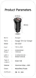 Автомобільний зарядний пристрій 30W Essager ECCAC-TL01 Gyroscope Mini Charger USB-A + Type-C Black - зображення 8