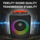 Портативная беспроводная колонка Bluetooth блютуз JBK SІ с LED подсветкой - изображение 10