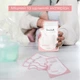 Пакеты для хранения и заморозки грудного молока Swan Baby 50 шт 200 мл пакетики молокоотсоса сцеживания стерильные двухслойные герметичные порционные BPA Free без бисфенола одноразовые прочные с застежкой для лактации новорожденных младенцев розовые - изображение 6