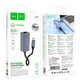Сітковий адаптер HOCO UA37 Type-C ethernet adapter (1000 Mbps) Metal Gray (6942007647281) - зображення 2