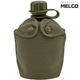 Фляга армейская 1л в чехле Molle Олива MELGO (фляга полевая индивидуальная) - изображение 4