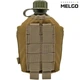 Фляга армійська 1л в чохлі Molle Койот MELGO (фляга польова індивідуальна) - зображення 4