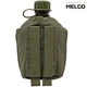 Фляга армейская 1л в чехле Molle Олива MELGO (фляга полевая индивидуальная) - изображение 5