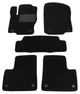 Двошарові килимки Sotra Classic 7mm Black для Mercedes-Benz GL/GLS-Class (X166) 2013-2019 / M/GLE-Class (W166) 2011-2019 (1-2 ряд) (ST 07348-CL-Black) - изображение 1