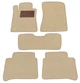 Двошарові килимки Sotra Premium Beige для Mercedes-Benz CLS-Class (W219)(1 ряд) 2004-2010 (ST 01266-PR-Beige) - изображение 1