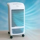 Портативный кондиционер охладитель воздуха Domotec Air Cooler 60W Бело-серый - изображение 5