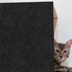 Захисна дряпка для кота Cat Protect самоклеючий розрізний килимок - кігтеточка для дивану меблів та шпалер 30х100 см Чорний 1 шт - изображение 4