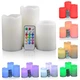 Нічник Luma Candles Color Changing, комплект світлодіодних свічок з ДУ 3 свічки - зображення 2