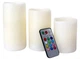 Нічник Luma Candles Color Changing, комплект світлодіодних свічок з ДУ 3 свічки - зображення 3