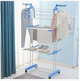 Универсальная складная напольная сушилка для вещей на колесах Garment Rack With Wheels - изображение 12