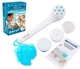 Массажная щетка для тела электрическая, щетка массажная электрическая Spin Spa Brush - изображение 4