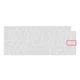 Силиконовая накладка на клавиатуру CasePro для MacBook Air 13.6” | MacBook Air 15.3” | MacBook Pro 14” | MacBook Pro 16” (2021-2026) (US) - изображение 2