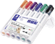 Набір маркерів Staedtler Lumocolor для білих дошок 6 шт (4007817328941) - зображення 2