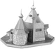 Металлический 3D конструктор Fascinations Metal Earth Хижина Хагрида Harry Potter (MMS441) - изображение 3