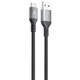 Кабель Proove ReGen Silicone USB to Type-C 3A (1m) black (CCRS12001102) - зображення 1