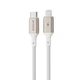 Кабель Proove Dense Metal Type-C to Lightning 27W (1m) white - зображення 1