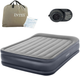 Materac dmuchany Intex 203 x 152 x 42 cm z wbudowaną pompką elektryczną 64136ND (6941057422886) - obraz 1