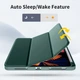 Силиконовый чехол обложка + Pencil Direct Charge + Pencil Holder BBM1 для iPad Pro 12.9" 2020/2021/2022/Air 13" 2024(M2)/2025(M3)/2026(M4) Темно-зеленый - изображение 3