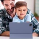 Силиконовый чехол обложка + Pencil Direct Charge + Pencil Holder BBM1 для iPad Pro 11" 2024 (M4)/2025(M5) Серо-фиолетовый - изображение 7