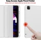 Силиконовый чехол обложка + Pencil Direct Charge + Pencil Holder BBM1 для iPad Pro 12.9" 2020/2021/2022/Air 13" 2024(M2)/2025(M3)/2026(M4) Серый - изображение 4