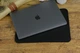 Чехол для MacBook Модель H1 из натуральной кожи цвет Черный - изображение 4