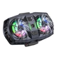 Мобільний кулер Hoco GM36 (зажим) 4.5-7 inches LED підсвічування для охолодження для телефона/смартфона на IOS Android Андроїд Чорний - изображение 1