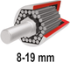 Klucz z uniwersalną nasadką YATO 8-19 mm (YT-02400) - obraz 4
