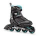 Роликові ковзани для дорослих Rollerblade ZETRABLADE W 36.5 (6US) 230мм Black/blue cyan (07736700 915) - изображение 1