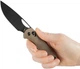 Нож CJRB Knives Acacia Black Blade Brown (27980459) - изображение 5