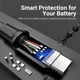 Кабель Vention USB-Type-C 3A USB3.0 5Gbps QC3.0 PVC 0.5m Black (COZBD) - зображення 6