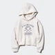 Детское худи для девочки Uniqlo 765345879 122 см Белое (1159833412) - изображение 4