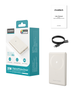 Додаткова зовнішня батарея Choetech PD 20W 5000 mAh Ultra-Thin Magnetic Power Bank White (B738-WT) - зображення 4