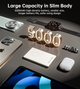 Додаткова зовнішня батарея Choetech PD 20W 5000 mAh Ultra-Thin Magnetic Power Bank White (B738-WT) - зображення 6
