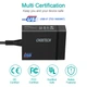 Мережевий зарядний пристрій Choetech PD 72W 3A+1C Wall Charger Black (PD72-1C3U) - зображення 5