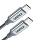 Кабель Choetech PD100W USB-C to USB-C Nylon Cable (1.8m) Black (XCC-1002) - изображение 3