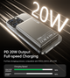 Додаткова зовнішня батарея Choetech PD 20W 10000 mAh Ultra-Thin Magnetic Power Bank White (B739-WH) - зображення 6