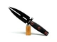 Ніж з фіксованим клинком Rough Ryder Back-Up Boot Knife, з піхвами, кліпсой та ланцюжком - зображення 7