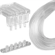 Набор шлангов с держателями Chihiros Dosing Tube Holder 10м 2/4мм для дозатора удобрений - изображение 1