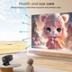 Домашній кінотеатр проектор SmartTV HCS350 Android 14 1080p FullHD 130" 450ANSI чорний - зображення 8