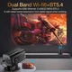 Домашній кінотеатр проектор SmartTV HCS350 Android 14 1080p FullHD 130" 450ANSI чорний - зображення 11